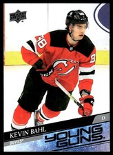 2020-21 Upper Deck Young Guns Kevin Bahl Rookie New Jersey Devils #720