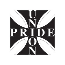 Union Pride Cross Sticker Decal