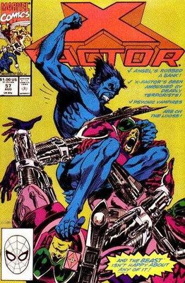 X-Factor (1986) #  57 (7.0-FVF) Banshee, Forge 1990