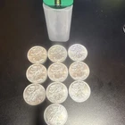U.S. Mint American Silver Eagle 10-Coin Lot 1 oz .999 Business Uncertified
