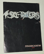 DE COLECCIÓN 1986 NWA JCP STARRCADE '86 PROGRAMA DE REVISTA THE SKY WALKERS FIRMADO ¡RARO!