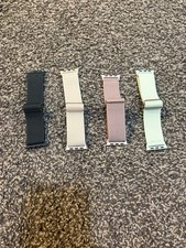 Apple Watch Stretchy Nylon Bands Lot of 4 Fits 38mm 40mm 41mm