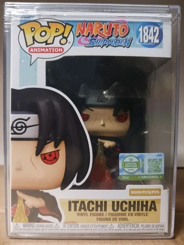 Funko Pop 1842 Itachi Uchiha Naruto LE 5000 With Protector NEW IN hand