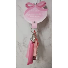 Célavi "Her Heart, Her Glow" Tinted Lip Oil Set with Keychain/Bag Charm - NEW