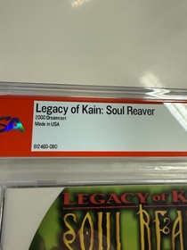 New Sealed Legacy of Kain Soul Reaver Sega Dreamcast PSA 9.6 A + Wata CGC
