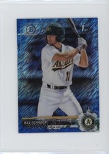 2017 Bowman Chrome Minis Prospects Blue Shimmer Refractor /150 Max Schrock 11pj