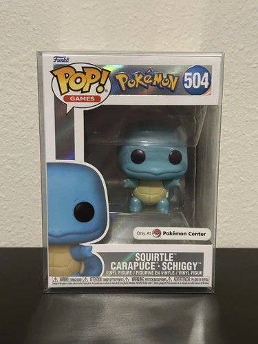 NEW!  Pokémon Funko 504 Pearlescent Squirtle Pokémon Center Exclusive!