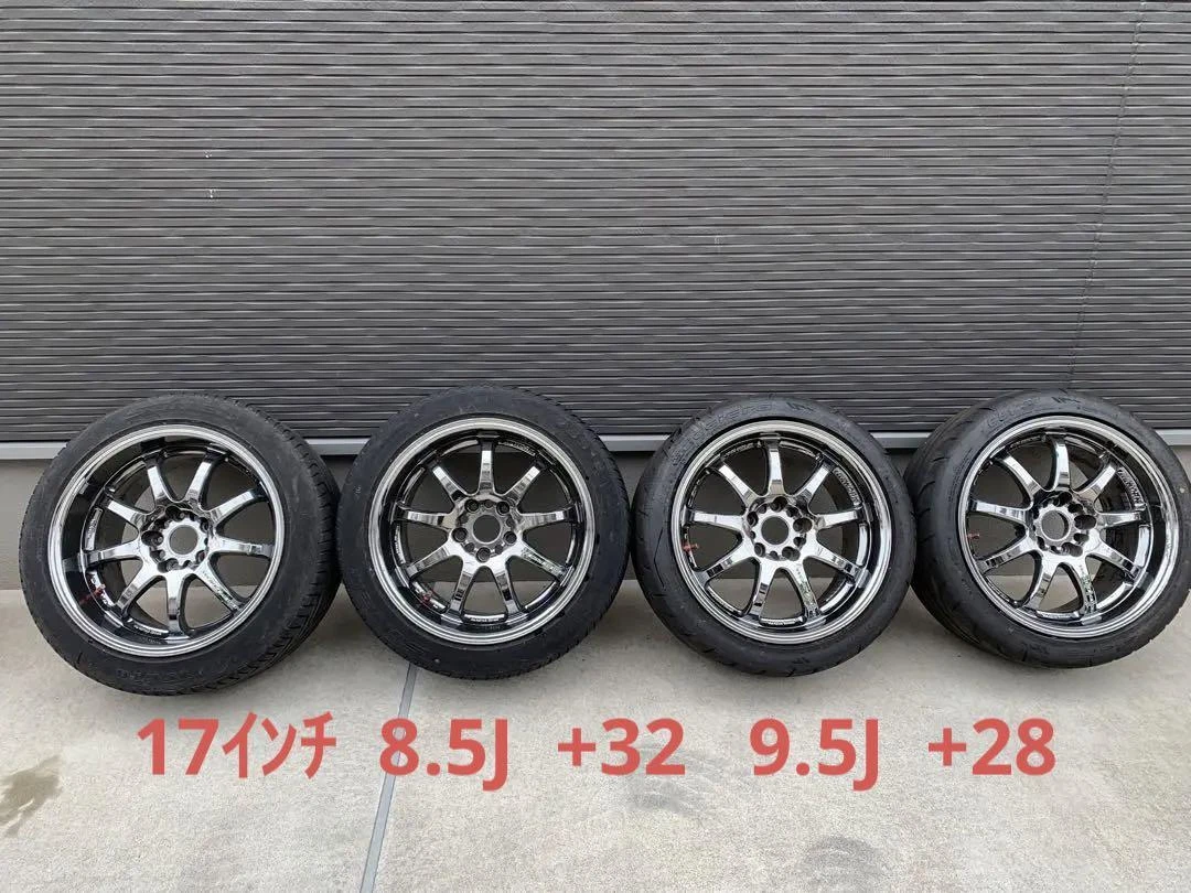JDM work emotion XD9 17inch 4wheels set 17 inch No Tires