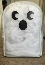 Mad Engine GHOST Clear Transparent Backpack Purse Halloween Brand New 2023