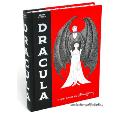 DRACULA by Bram Stoker Deluxe Flannel Bound Illustrated Collectible Edition NEW