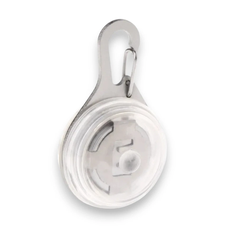 LED Collare Per Cani Con Luce Lampeggiante Di Sicurezza Trasparente - Immagine 3 di 3