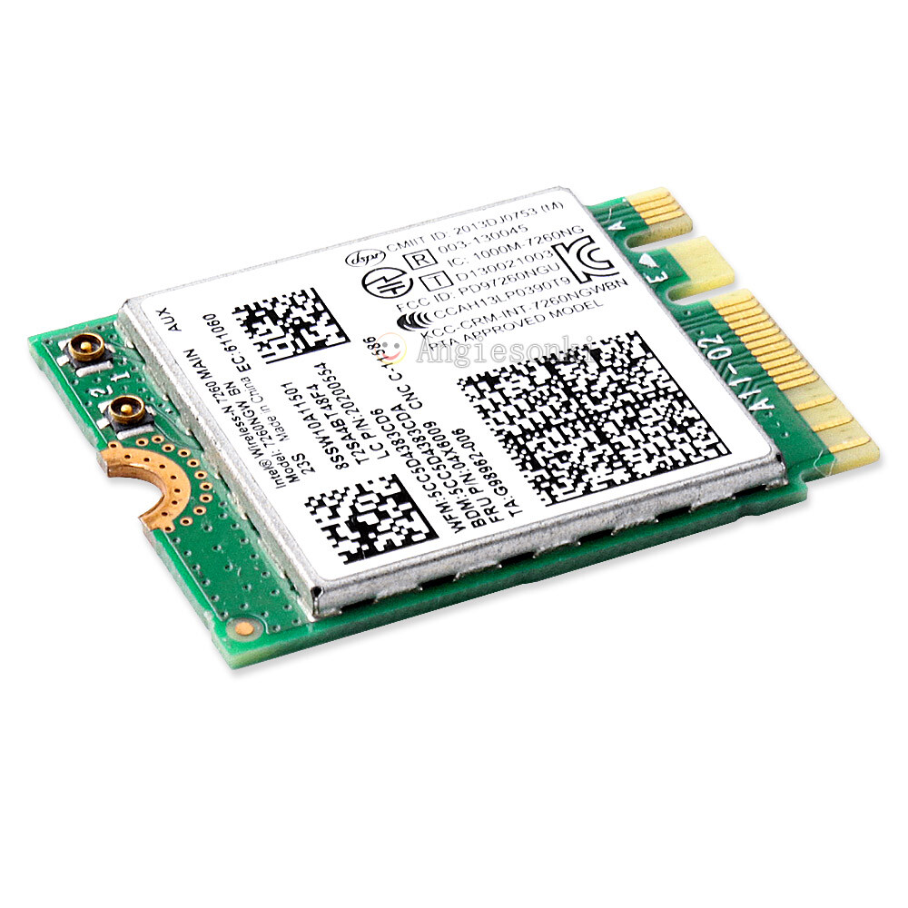 lenovo Thinkpad T440 W540 L440 T450P Intel 7260ngw BN Wireless