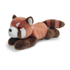 8 inch Red panda office plush toy soft realistic stuffed Animal For Kids Gifts