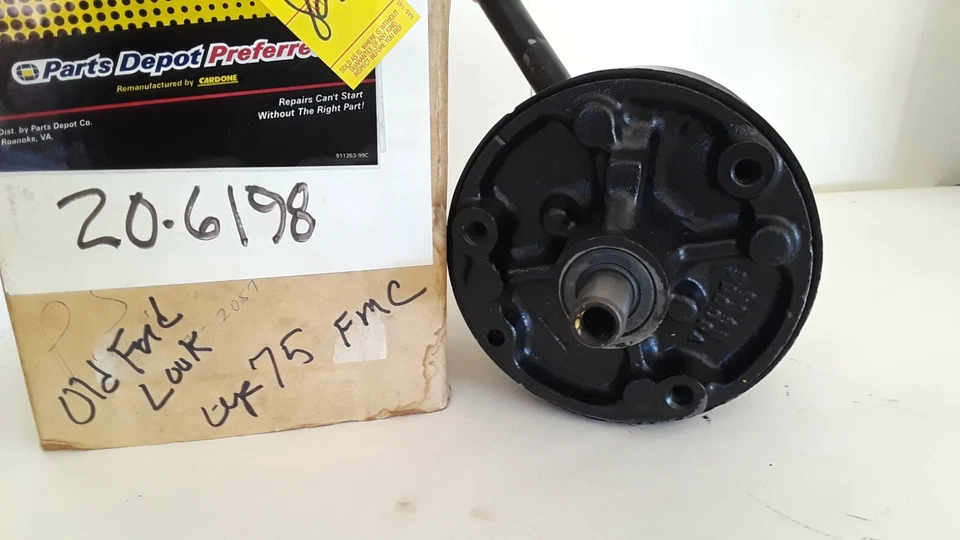 Bomba de dirección Cardone Remanufacture 20-6198 Ford Granada, 1975 Maverick Foto 2 de 2