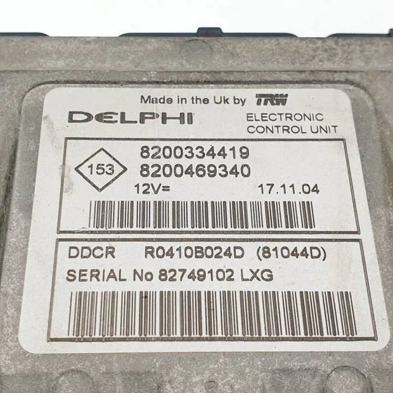 8200334419 centralina motore per RENAULT MEGANE II CLASSIC BERLINA 1286911 - Immagine 3 di 4