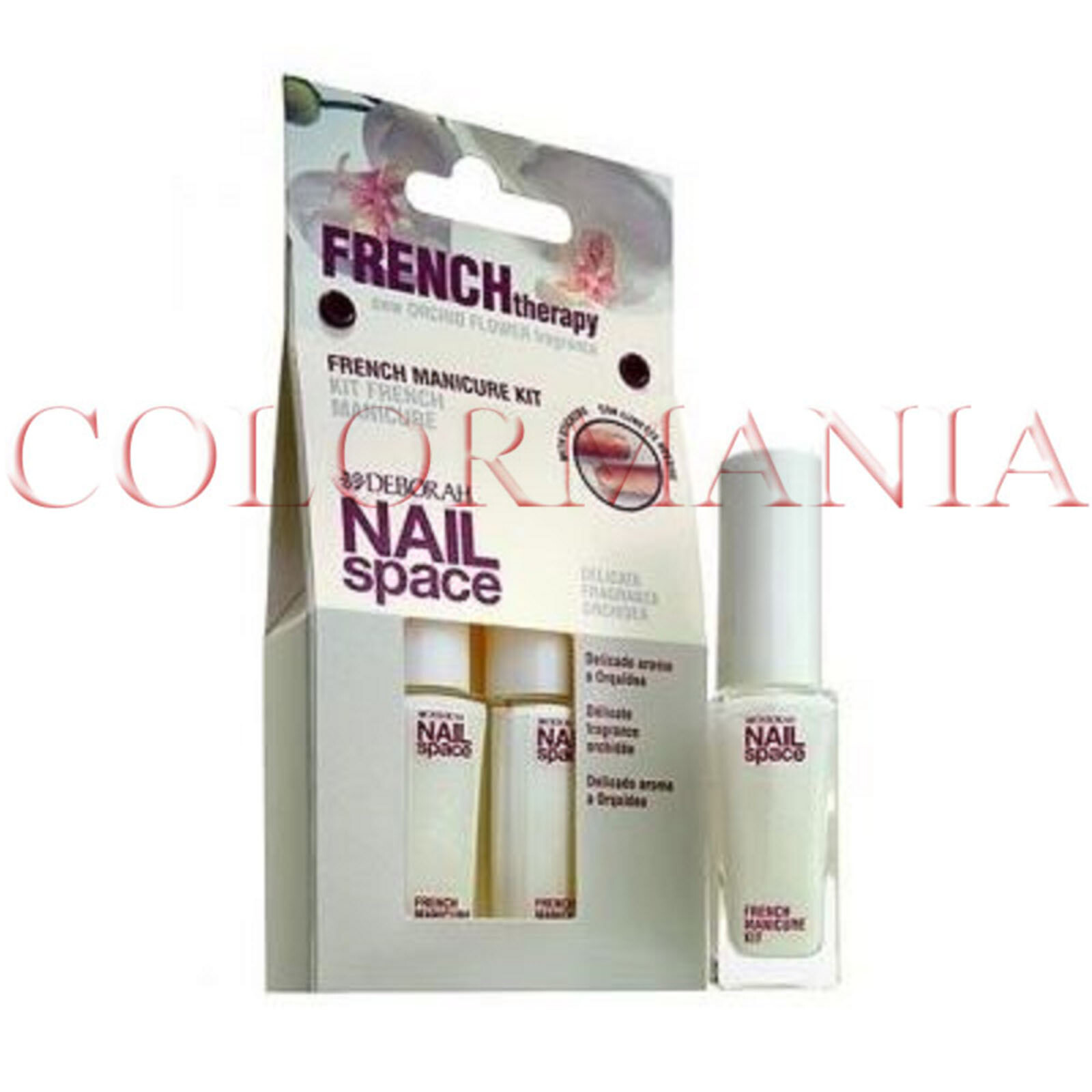 NAIL SPACE FRENCH THERAPY KIT FRENCH MANICURE PERFETTA IPOALLERGERNICO 8,5 ML
