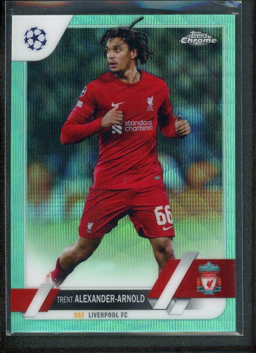 2023 TRENT ALEXANDER ARNOLD /199 TOPPS CHROME UEFA CHAMPIONS