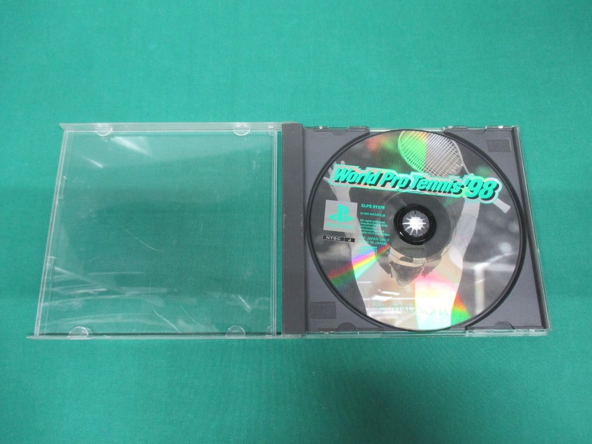 PlayStation4 - テニスプレイヤー様 PlayStation -- World Pro Tennis 98 -- PS1. JAPAN. GAME. work
