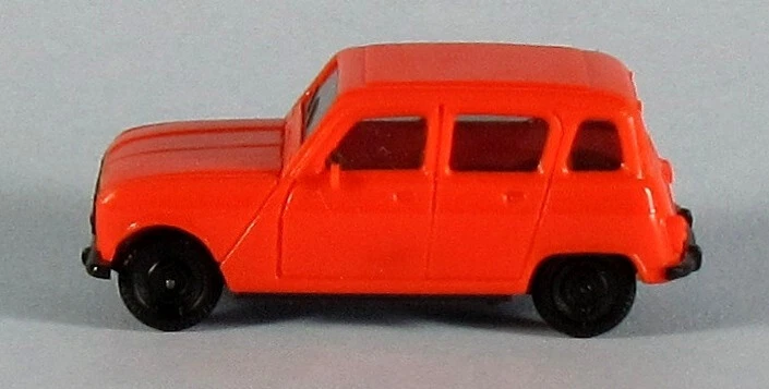 Modelo plástico HERPA Renault R4 (naranja) escala 1/87 HO NUEVO, RARO! ¡Clásico francés! Foto 2 de 4