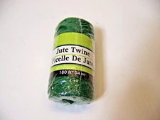 180 ft of Jute Twine green       #R368