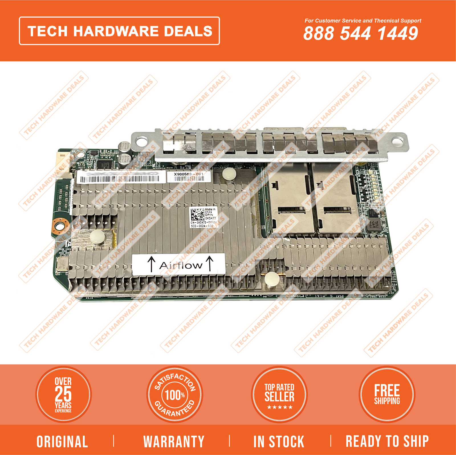 X900563-001 REF Microsoft 2Port QSFP 40GB PCI Mezzanie Pass Thru