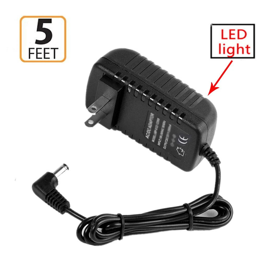 AC/DC Power Supply Adapter For Roland AR-100 AR-200 200S 200R A/V Audio Recorder