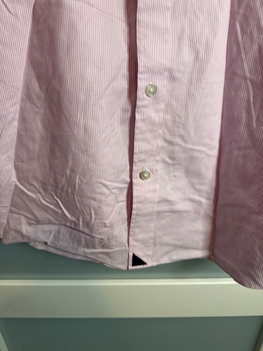 Untuckit Pink Slim Fit Wrinkle-Free Button-Up Shirt X-Large 100% Cotton 62-3 - Picture 3 of 7