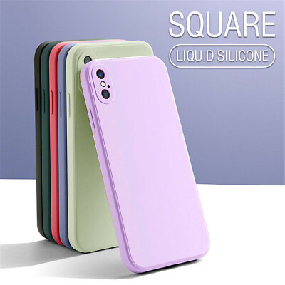 For iPhone 16 15 Pro Max Plus 14 13 12 11 XS Shockproof Silicone Case Soft Cover