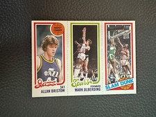 1980 81 Topps #236 Allan Bristow / #210 Mark Olberding / #255 James Bailey