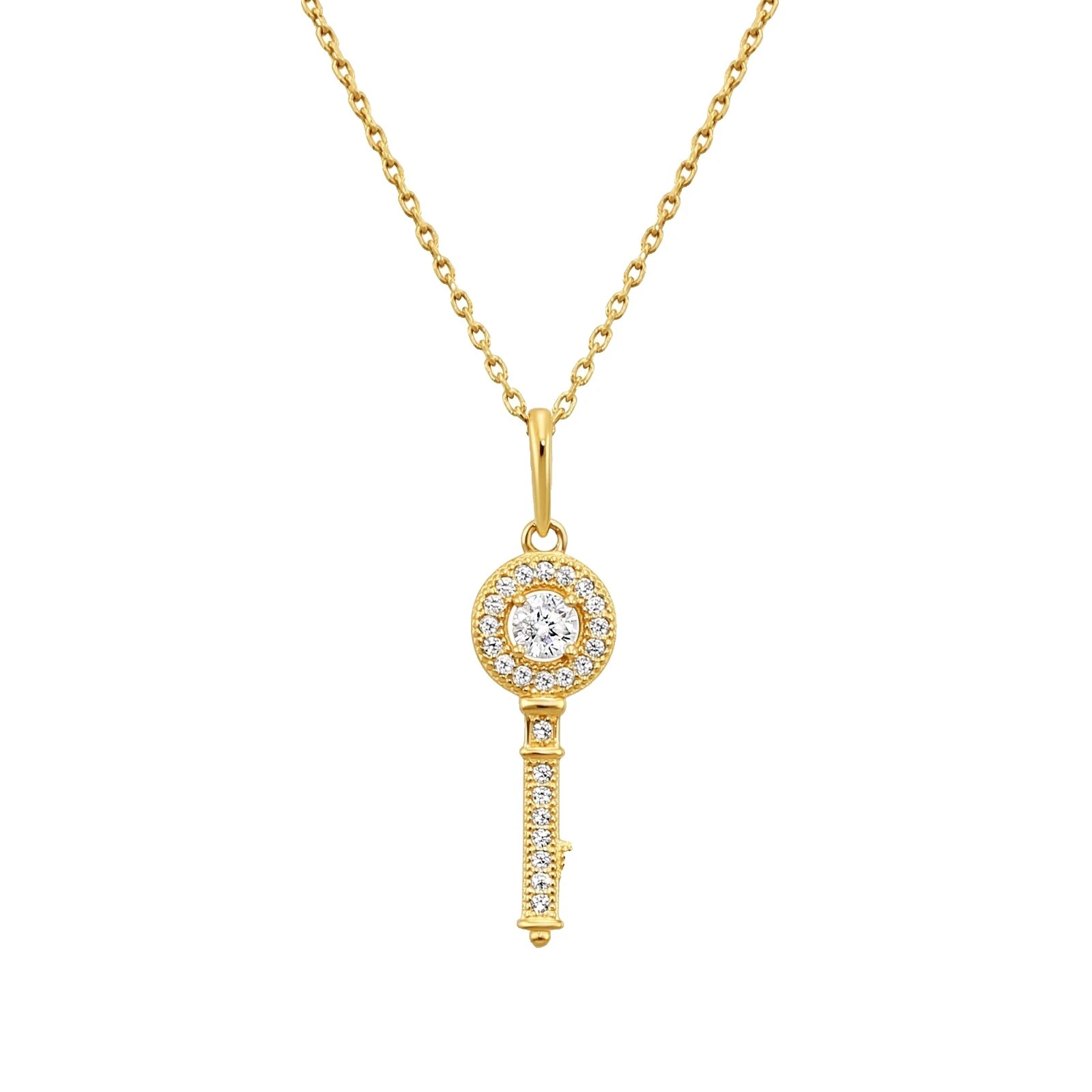 Gadgets & Tools Yellow Gold Plated Fashion Necklaces & Pendants