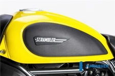 Ilmberger Carbon Matt Tank Side Panels Covers Ducati Scrambler Classic 2017