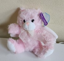 Pink Angel Teddy Bear Bean Bag Plush March Of Dimes 7" NWT Plushland 2013