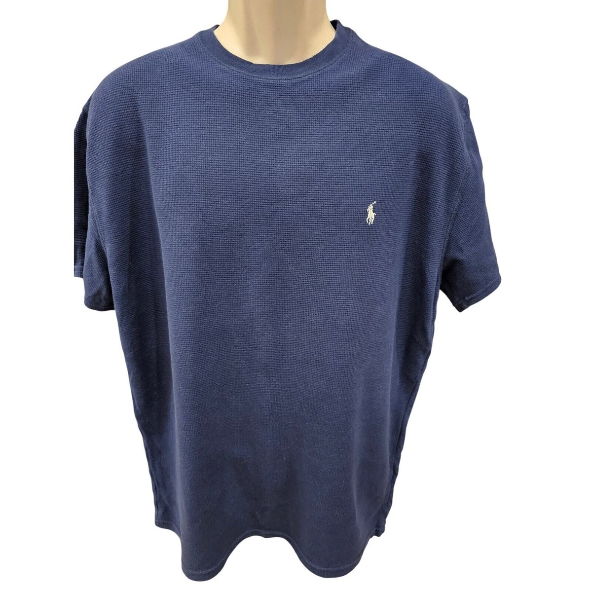 Polo ralph lauren size XL mens short sleeve waffle knit lounge