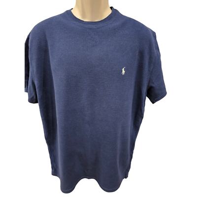 Polo ralph lauren size XL mens short sleeve waffle knit lounge