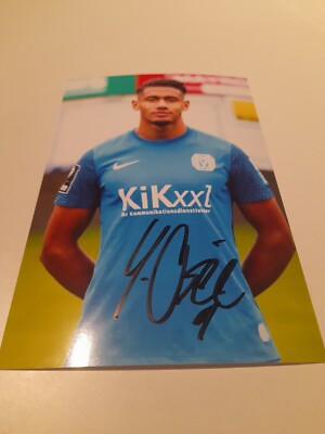 Signiertes Foto Yannick Osee SV Meppen NEU 