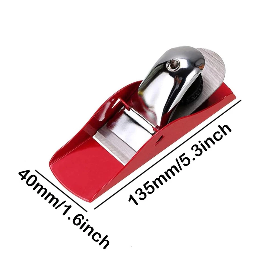 Wood Door Planer Woodworking Manual Block Plane Adjustable Small Trimming Tool - Image 3 of 4