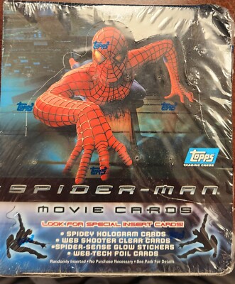2002 Spider-man movie trading cards
