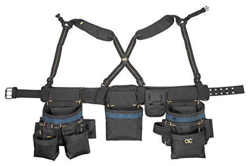 Custom Leathercraft 2617 28-pocket framing Master Tool Belt, (i3T)