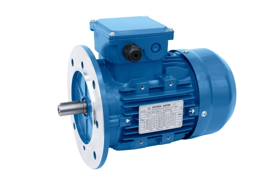 240v SINGLE PHASE ELECTRIC MOTOR 0.18kW-3.7kW 1400RPM & 2800RPM B3 B5 B14 - Image 2 of 4