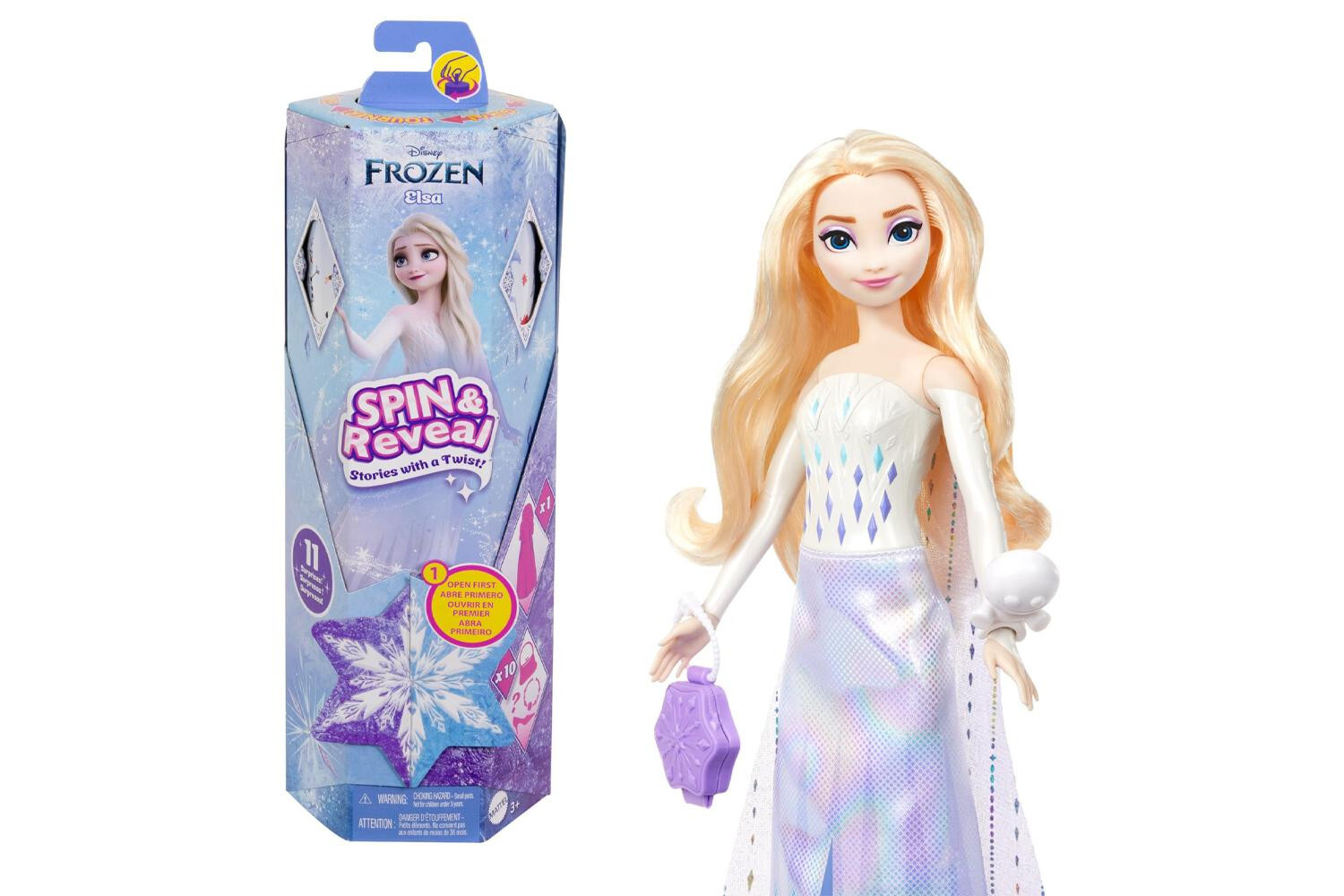 Disney Princess Frozen Spin e Reveal