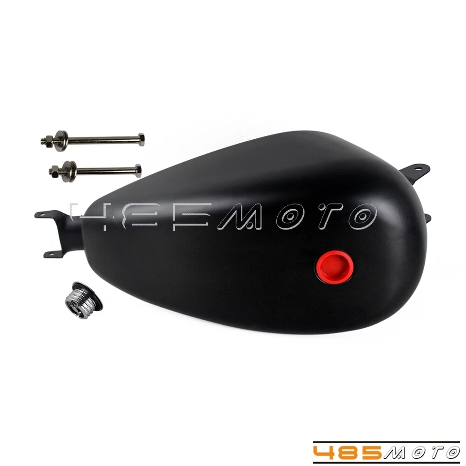 Tanque de combustible de 3,3 gal para Harley Sportster Custom XL1200C bajo XL1200L súper bajo XL88 Foto 4 de 4