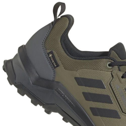 adidas Performance Terrex AX4 GTX Men's Hiking Shoes Trail Sneaker Shoes Olive - Picture 5 of 6