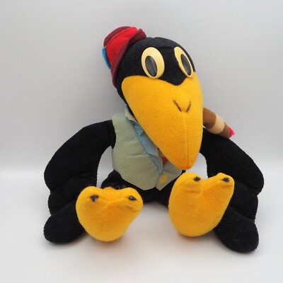 JK05 JUNK Dumbo Flying Elephant Jim Crow Disney SEGA 1996 Plush 8