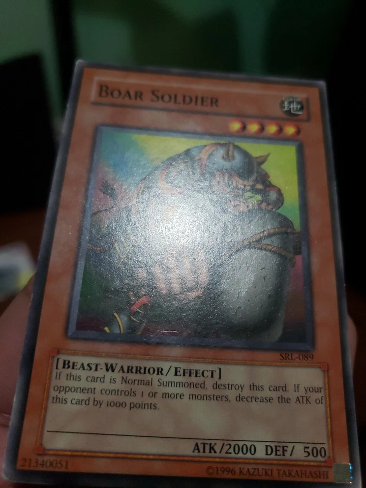 Yugioh: BOAR SOLDIER - [SRL-089] - [Common] - [Unlimited Edition] - NM/VLP - Image 3 of 4