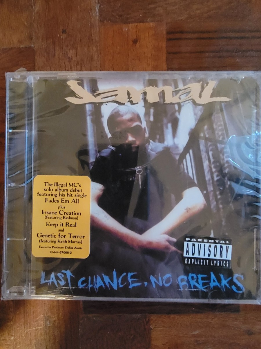 Last Chance, No Breaks by Jamal (CD, Nov-1995, Rowdy) for
