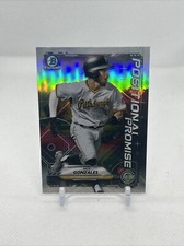 Nick Gonzales 2021 Bowman Chrome Positional Promise #POS-NG Pittsburgh Pirates