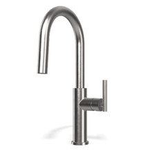 Graff Sospiro Pull-Down Bar/Prep Faucet in Satin Nickel G-5672-LM49J-SN