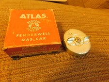 NOS VINTAGE ATLAS BRAND USA MADE C-2 C2 VENTED GAS FUEL CAP ASSEMBLY NOS OBSOLET