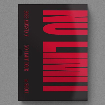 MONSTA X 2022 NO LIMIT TOUR IN SEOUL DVD/3DISC+Photo Book+10 Card+2 Photo+Poste