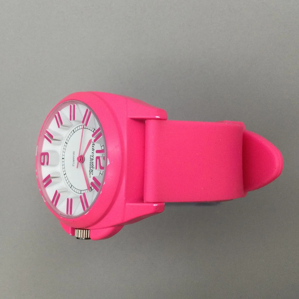 Freestyle Adrenaline Watch Women 42mm Pink 50M Silicone Band New Battery - image 4 of 4